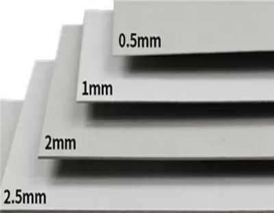 Industry Knowledge: 1.5mm Grey Board Two Side Grey Back Stiffness For Hardcover Book Cover (8.5'' X 11'')